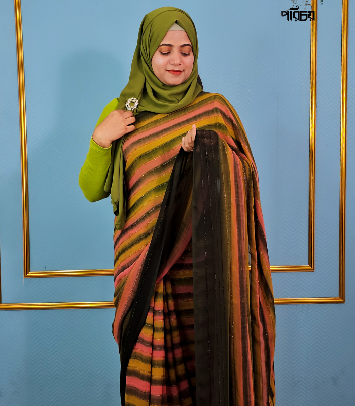 1 Party Saree - Image 1