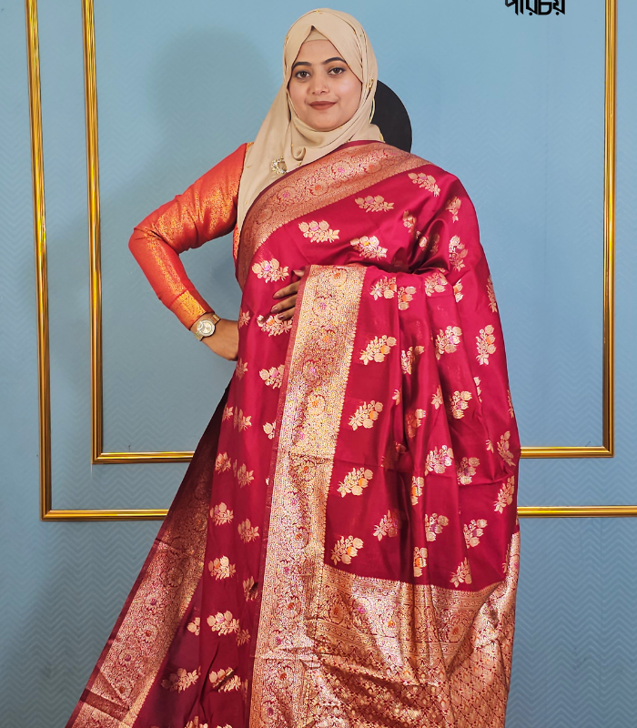 1 Katan Saree - Image 1